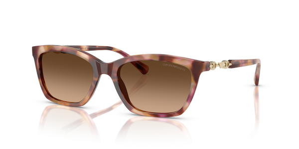 EMPORIO-4238/S 619674 SHINY HAVANA RED(GRADIENT BROWN 54*18, Havana rojo, hi-res 0