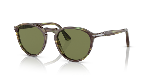 PERSOL-3286S/S 1156/4E  GREEN 51*19, Verde a rayas, hi-res 0