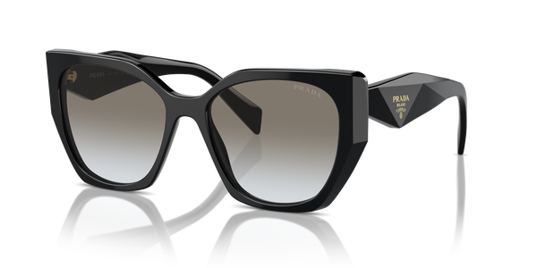 PRADA-19ZS/S 1AB0A7 BLACK (GREY GRADIENT 55*17, Negro, hi-res 0