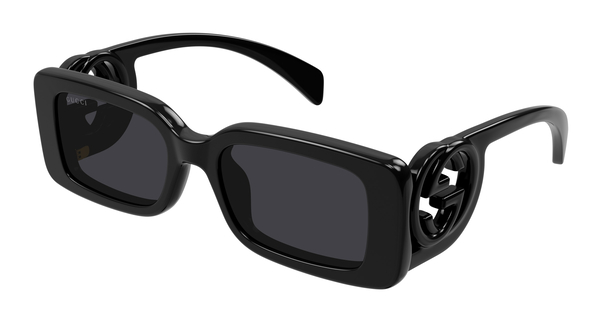 GUCCI-1325S/S 001 BLACK 54*19, Negro, hi-res 0