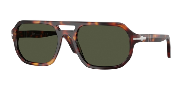 persol-3393s/s 24/31 havana(green 56*20