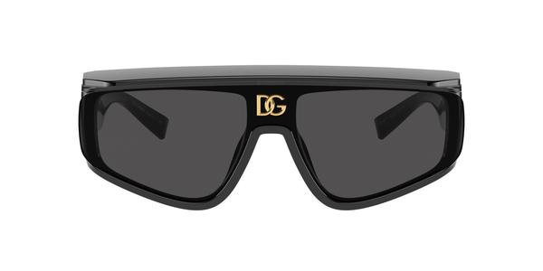 gabbana-6177/s 50187*3n negra/oro (con visera extra imantada) 46*