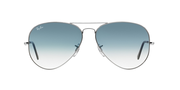 RB-3025 003/3F *2N PLATA/AZUL 55*14, Plata, hi-res 2