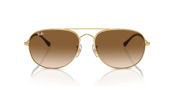 RB-3735 001/51 ARISTA(CLEAR GRADIENT BROWN 60*17, Dorado, hi-res 1