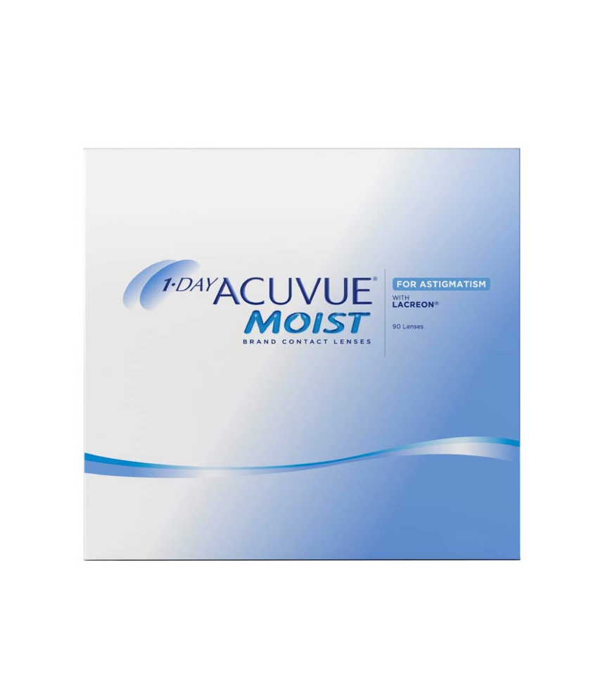 1-DAY ACUVUE™ MOIST ASTIGMATISMO 90 UNIDADES, , hi-res image number 0