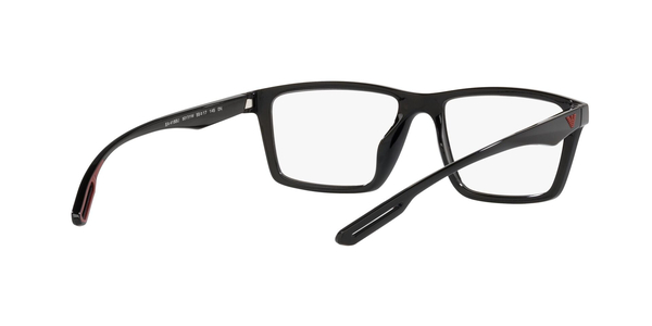 EMPORIO-4189U/S 50171W SHINY BLACK( 2 CLIPS PLEGABLES) 55*17, Negro, hi-res 4