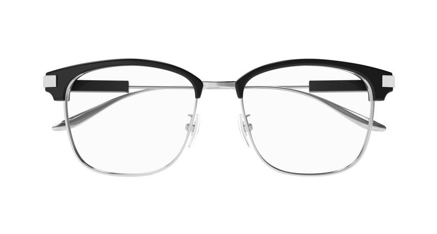 GUCCI-1439OK/S 001 BLACK-SILVER-TRANSPARENT 53*18, , hi-res image number 1