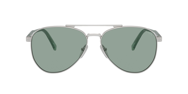 prada-a58s/s 1bc10g silver/petrol green 61*14