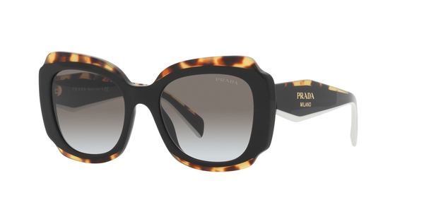 PRADA-16YS/S 01M0A7 BLACK(DARK GREY 52*19, Havana-Negro, hi-res 0