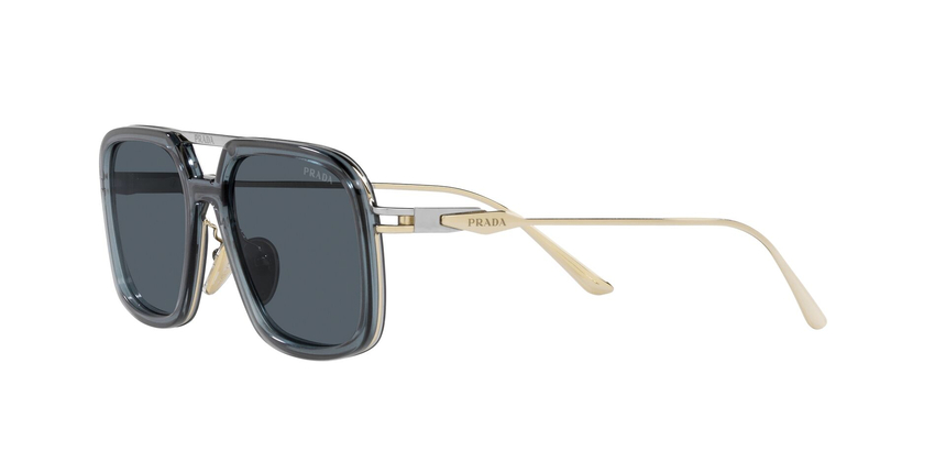 PRADA-57ZS/S 19F09T TRANSPARENT GRAPHITE(DARK GREY 55*19, Gris, hi-res image number 11