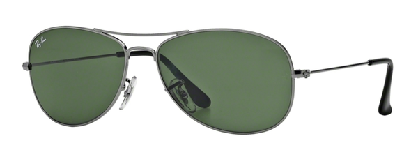 RB-3362 004*3N GUN MTL (VERDE) 59*14, Plata, hi-res 0