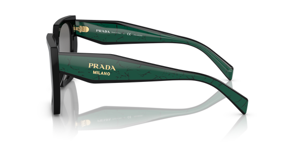 PRADA-15WS/S 1AB-5Z1 NEGRA/NEGRA VERDE 54*19, Negro, hi-res 2