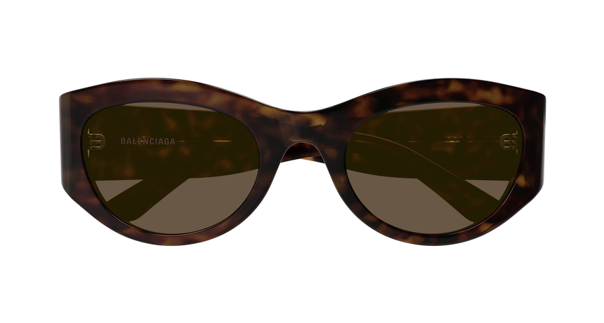 BALENCIAGA-BB0330SK/S 002 HAVANA (BROWN 54*22, Havana, hi-res image number 1