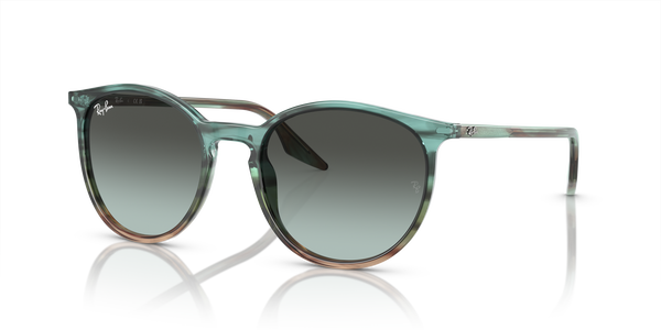 RB-2204 1394GK STRIPED BLU GRADIENT GREEN(BLU VINTAGE DEG.BLACK 51*20, Azul a rayas | Verde, hi-res 0