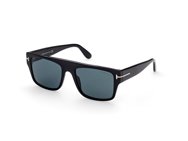 TOMFORD-0907/S 01V shiny black  (blue 55*19, Negro, hi-res 0