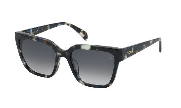 TOUS-B77/S 09UV BROWN/BLU HAVANA(SMOKE GRADIENT/MIRROR SILVER 54*18, Havana Azul, hi-res 0
