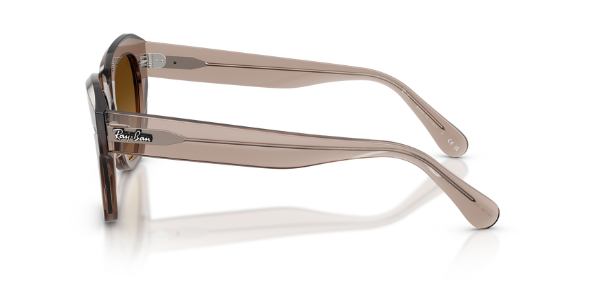 RB-2186 682785 TRANSPARENT LIGHT BROWN(GRADIENT BROWN 49*20, Marr&oacute;n, hi-res image number 2