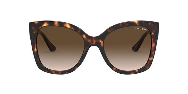 VOGUE-5338S/S W65613 DARK HAVANA(BROWN GRADIENT 54*19, Havana, hi-res 2