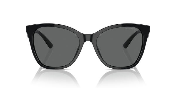 EMPORIO-4222U/S 501787 SHINY BLACK(DARK GREY 56*18, Negro, hi-res 1
