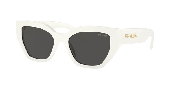 PRADA-A09S/S 1425S0 TALC(DARK GREY 53*18, Blanco, hi-res 0