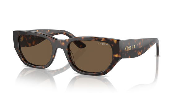 VOGUE-5586/S W65673 DARK HAVANA(DARK BROWN 53*19, Havana, hi-res 0
