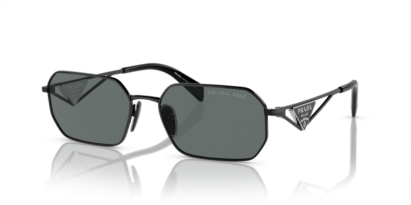 PRADA-A51S/S 1AB5Z1 BLACK (BLACK GREY POLAR) 58*17, Negro, hi-res 0