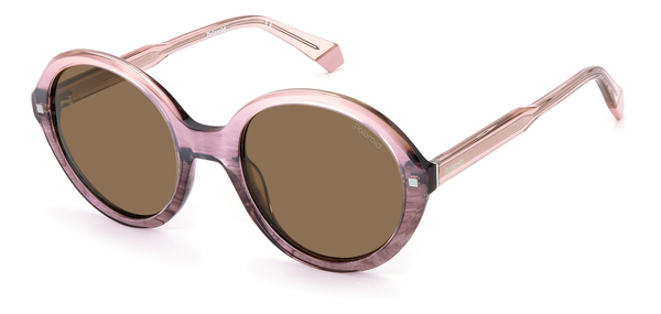 POLAROID-4114/S/X/S 5KC*SP PEARLD PINK(BRONZE POLARIZED 54*22, Rosa, hi-res 0