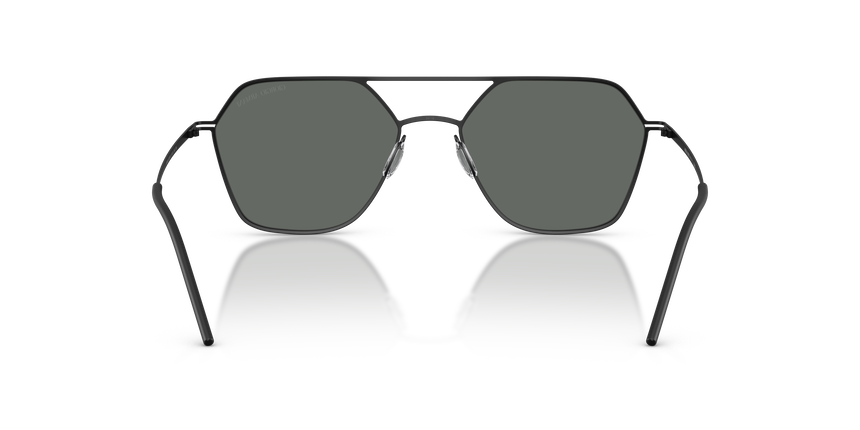 ARMANI-6185/S 300187 MATTE BLACK(DARK GREY 54*18, , hi-res image number 3