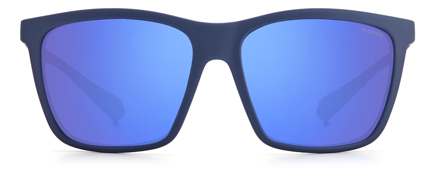 POLAROID-2126/S XW0*5X BLUE GREY(BLUE MIRROR POLARIZED 58*15, Azul, hi-res image number 1