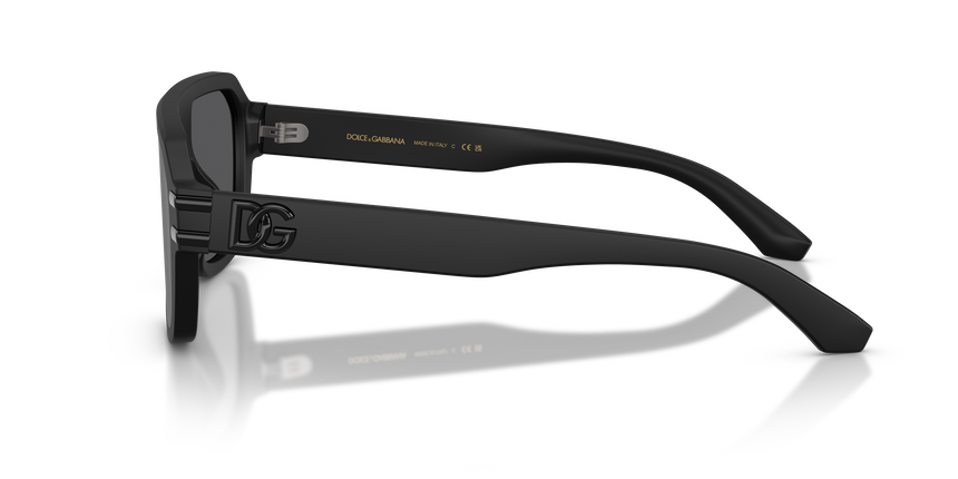 GABBANA-4507/S 25256G MATTE BLACK(GREY MIRROR BLACK 27*127, , hi-res image number 1