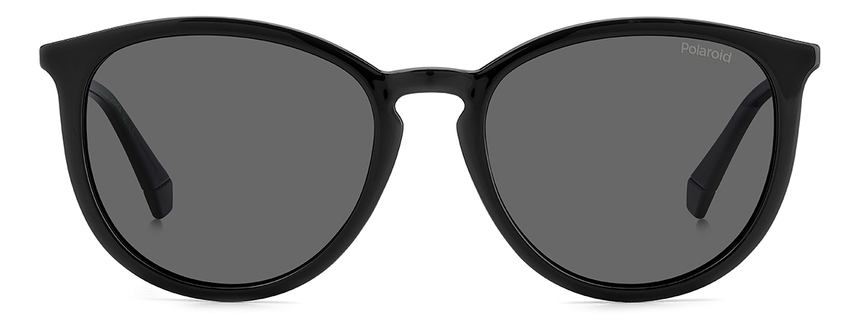 POLAROID-4143/S/X/S 807*M9 BLACK(GREY POLARIZED 53*18, Negro, hi-res image number 1
