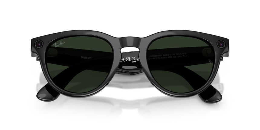 RB-META-4013-GEN-2 601/1M SHINY BLACK(TRANSITIONS GRAPH. GREEN 50*23, Negro brillante, hi-res image number 5
