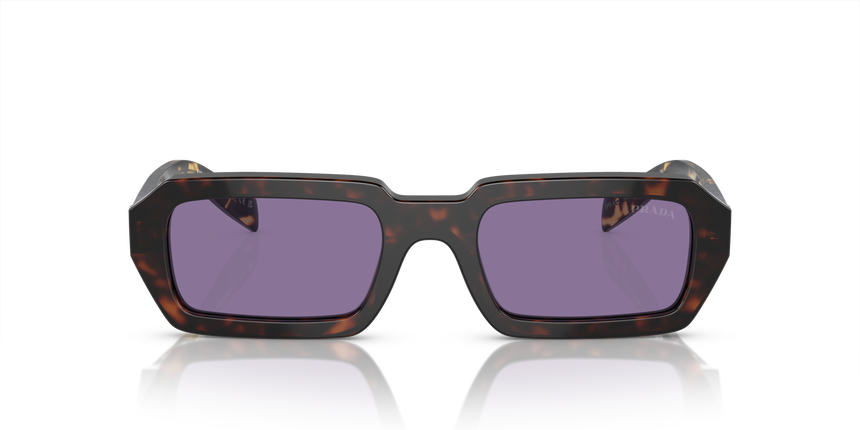 PRADA-A12S/S 17N50B HAVANA (VIOLET MIRROR SILVER 52*21, Havana, hi-res image number 1