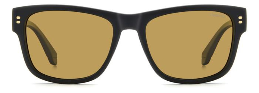 POLAROID-6252/S/X/S 003*MU MATTEBLACK(YELLOWPOLARIZED 55*18, Negro, hi-res image number 1