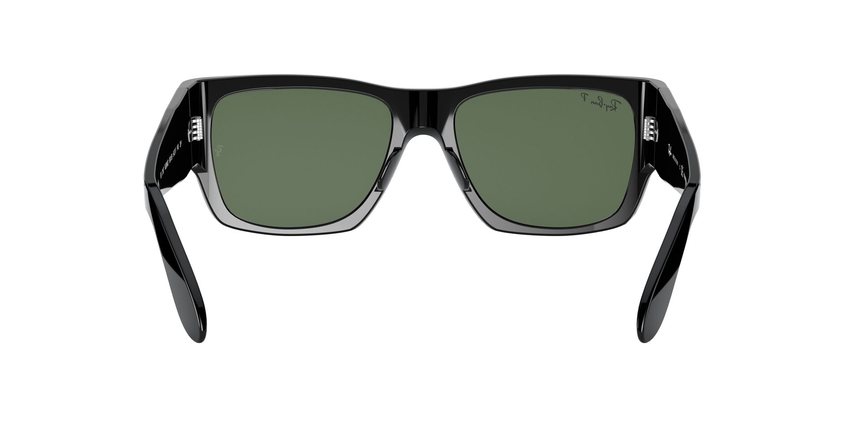RB-2187 901/58 SHINY BLACK(GREEN POLAR 54*17, Negro, hi-res image number 3