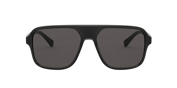 GABBANA-6134/S 325787 TRANSPARENT GREY/BLACK(GREY 57*16, Negro, hi-res 1