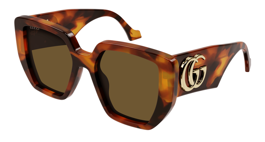 GUCCI-0956S/S 007 HAVANA(BROWN 54*19, , hi-res image number 0