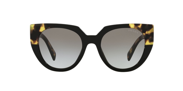 PRADA-14WS/S 3890A7 BLACK/MEDIUM TORTOISE(GREY GRADIENT 52*20, Negro | Havana, hi-res 1