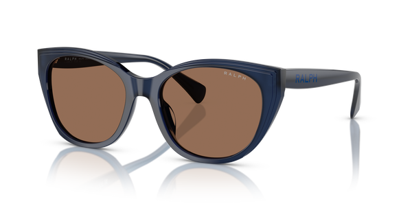 RALPH-5324U/S 605973 SHINY TRANSPARENT OPAL BLU(BROWN 56*18, Azul, hi-res 0