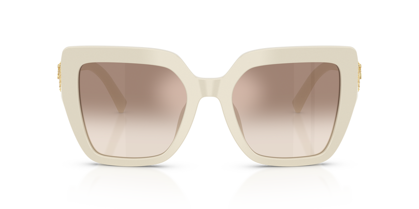 GABBANA-4538/S 331294 CREAM(GRADIENT BROWN MIRROR SILVER 54*20, , hi-res image number 1