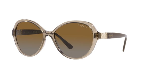 vogue-5475sb/s 2940t5 transparent brown(polar grey gradient brown 57*16