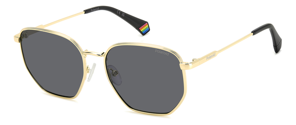 POLAROID-6214/S/X/S 2F7 GOLD GREY 56*17, , hi-res 0