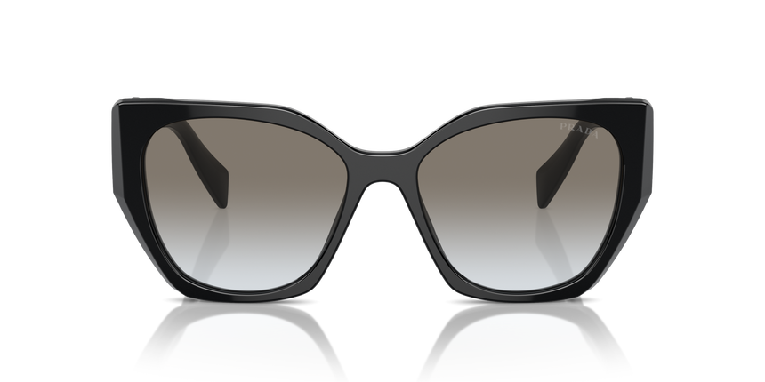 PRADA-19ZS/S 1AB0A7 BLACK (GREY GRADIENT 55*17, Negro, hi-res image number 1
