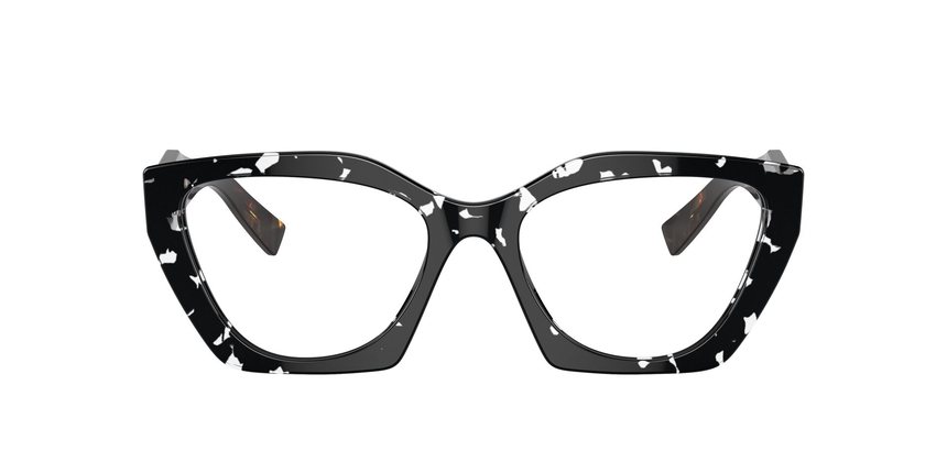 PRADA-09YV/G 15S1O1 BLACK CRYSTAL TORTOISE 54*18, Negro | Transparente, hi-res image number 1