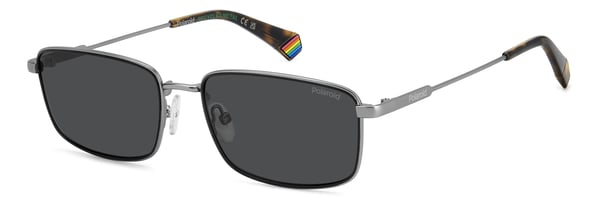 POLAROID-6227/S/X/S SVK*M9 MATTE RUTHENIUM BLACK(GREY POLARIZED 56*17, Gris mate Negro, hi-res 0