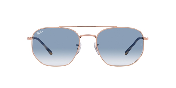 RB-3707 92023F ROSE GOLD(CLEAR GRADIENT BLUE 54*20, Oro rosa, hi-res 1