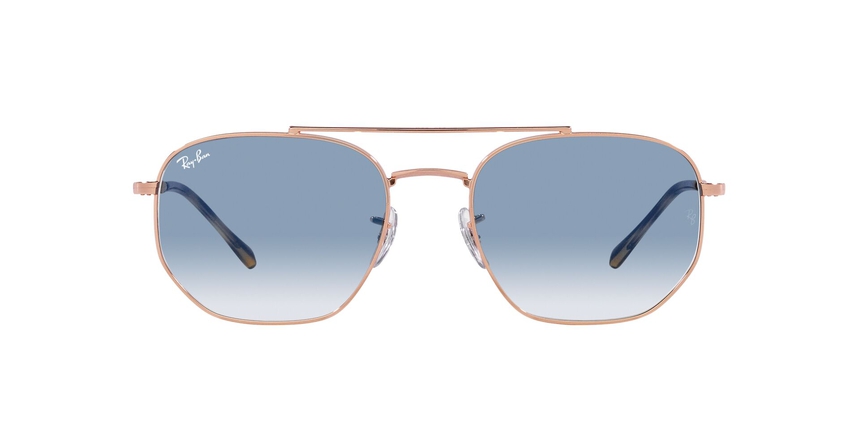 RB-3707 92023F ROSE GOLD(CLEAR GRADIENT BLUE 54*20, Oro rosa, hi-res image number 1