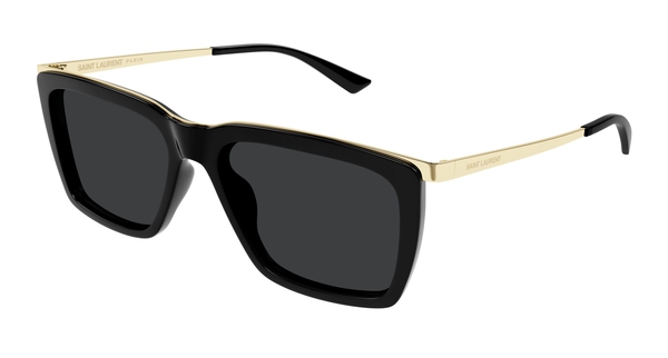 saint-laurent-sl765/s 001 black-gold-black 56*17