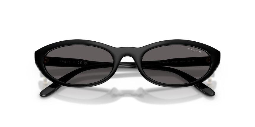 VOGUE-5697SU/S W44/87 BLACK(BLACK SMOKE 54*19, , hi-res image number 4