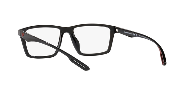 EMPORIO-4189U/S 50171W SHINY BLACK( 2 CLIPS PLEGABLES) 55*17, Negro, hi-res 7